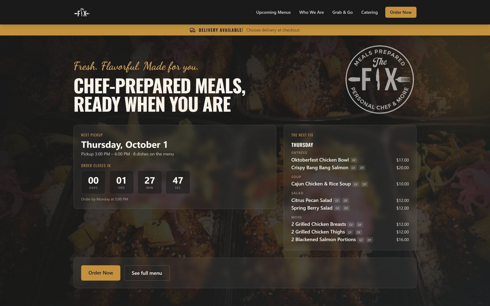 A menu that manages itself